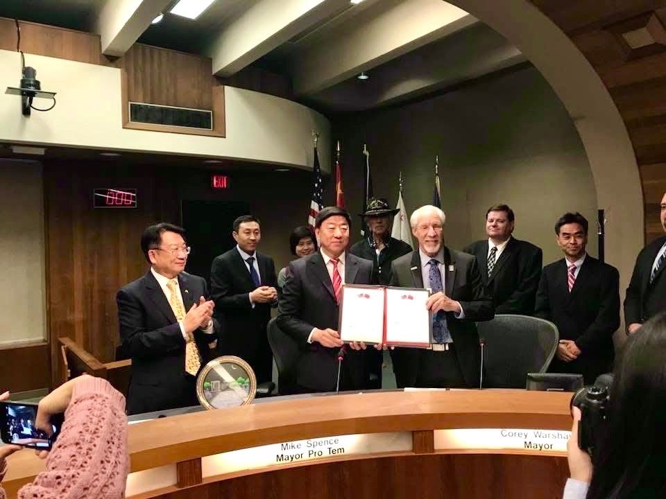 Officials with signed doctrine