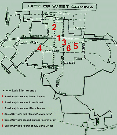 City of West Covina Map