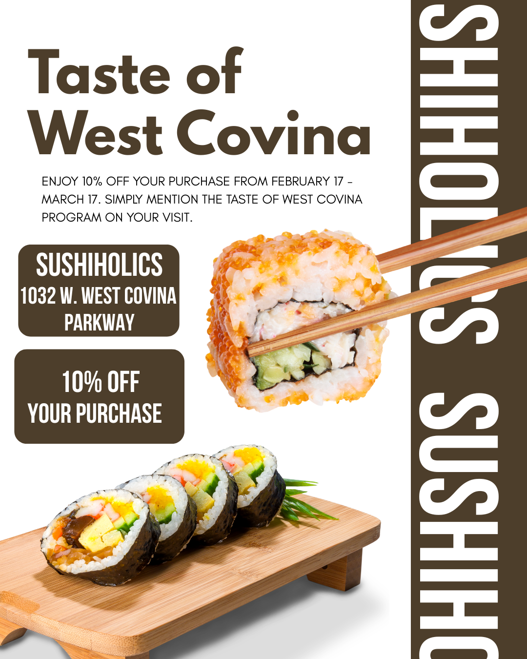 Taste of West Covina - Sushiholics